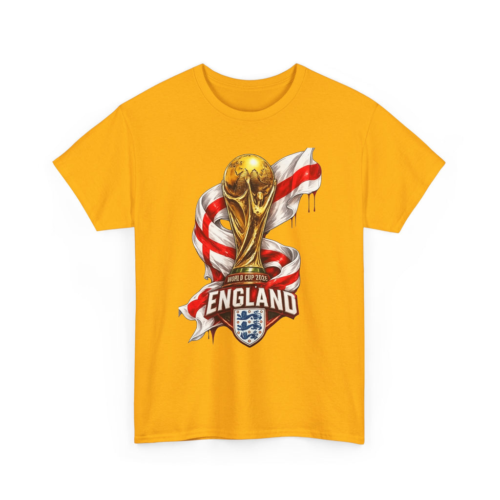England World Cup Trophy T‑Shirt — St George's Cross Football Fan Tee