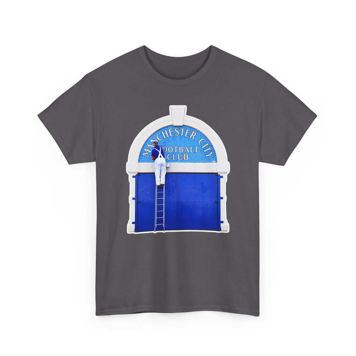 Manchester City Maine Road Inspired Cotton T-Shirt