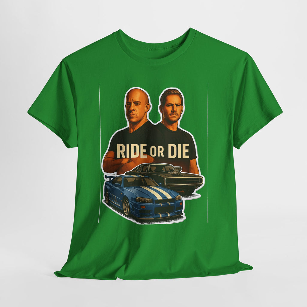 Ride or Die Street Racing Graphic Cotton Tee