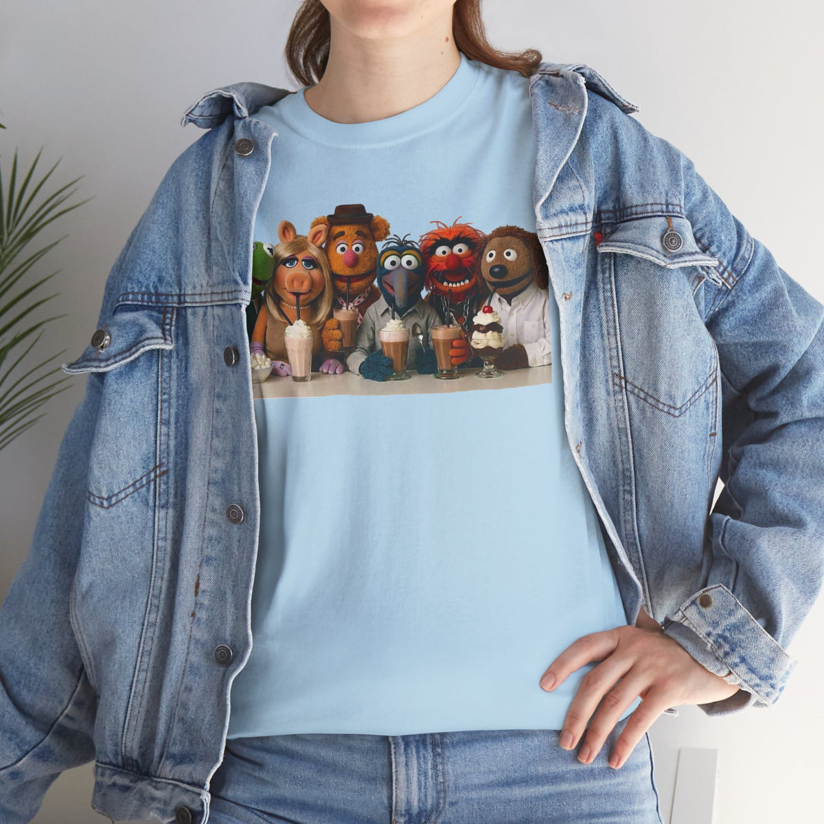 Muppet Cast Retro Poster Cotton T-Shirt