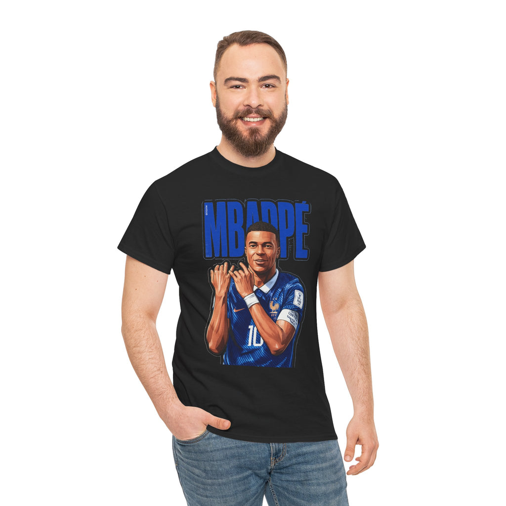 MBAPPE Graphic Shirt Soccer Star Portrait Tee — "