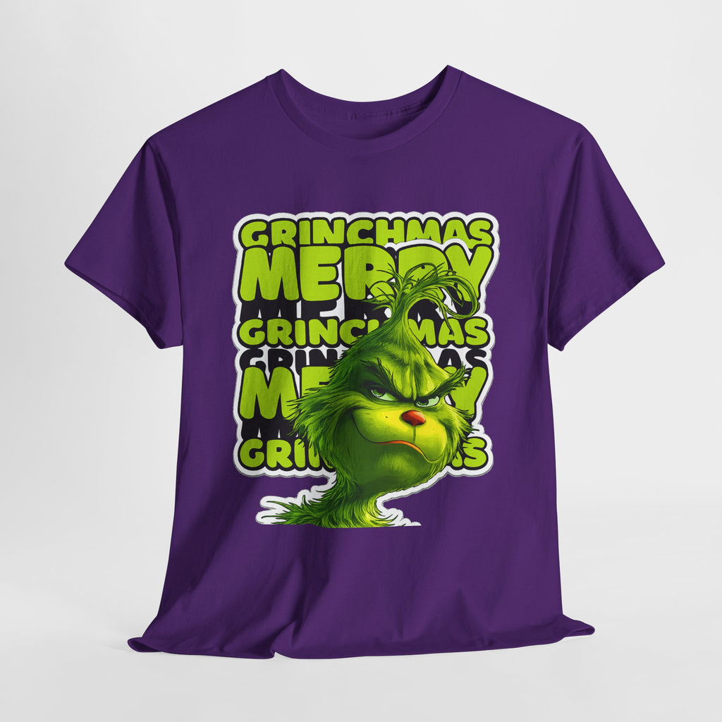 Grinchmas Merry Grinch Christmas Cotton T-Shirt / Tee