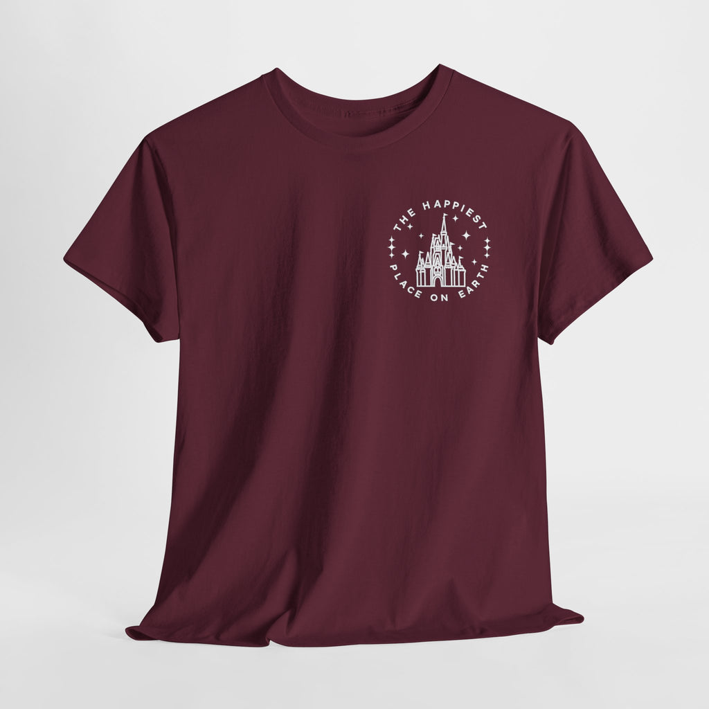 Castle Graphic Tee — "The Happiest Place on Earth" Theme Park T‑Shirt