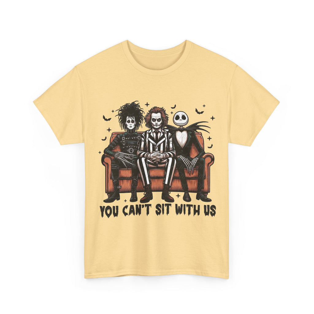 Johnny Depp Graphic Tee — 'You Can't Sit With Us' Halloween Horror Trio T-Shirt