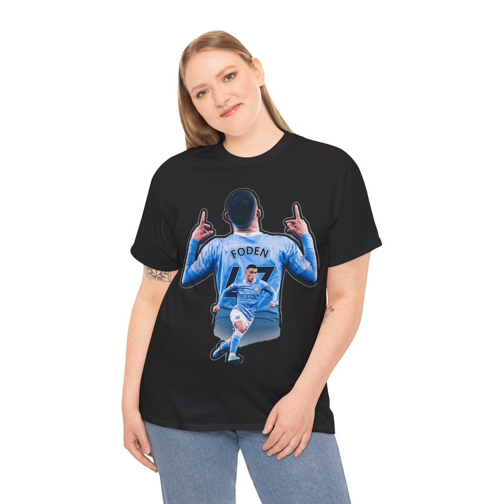 Phil Foden Soccer Fan T‑Shirt – Manchester City Jersey Graphic Tee