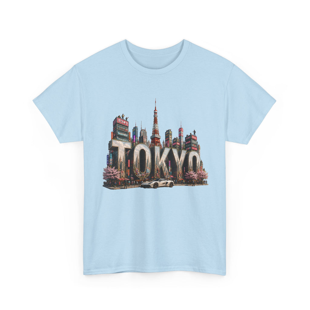 Tokyo Skyline T-Shirt — Vintage Cityscape Graphic Tee