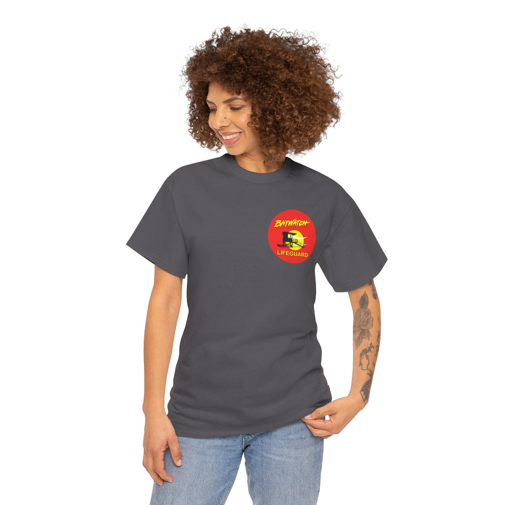 Baywatch Lifeguard Graphic Cotton T-Shirt