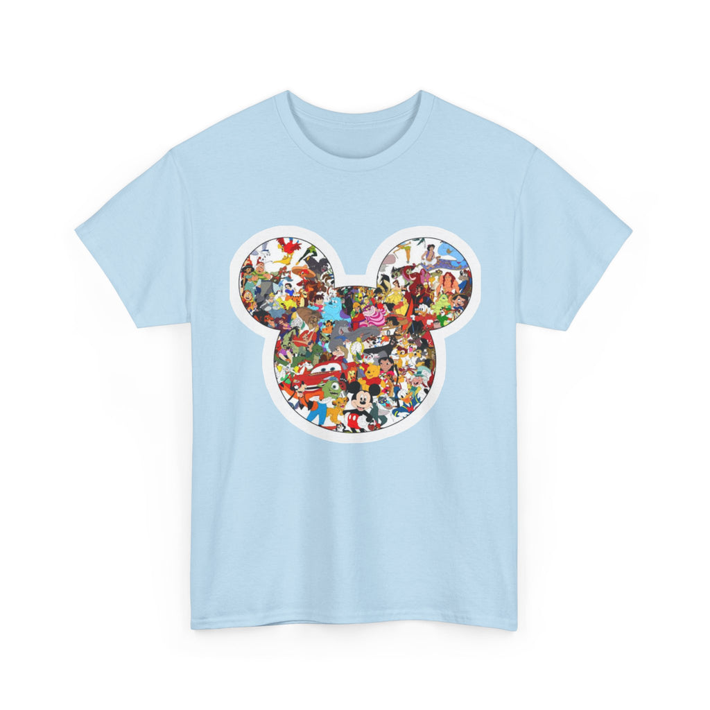 Mickey Collage T-Shirt — Vintage Disney Characters Graphic Tee