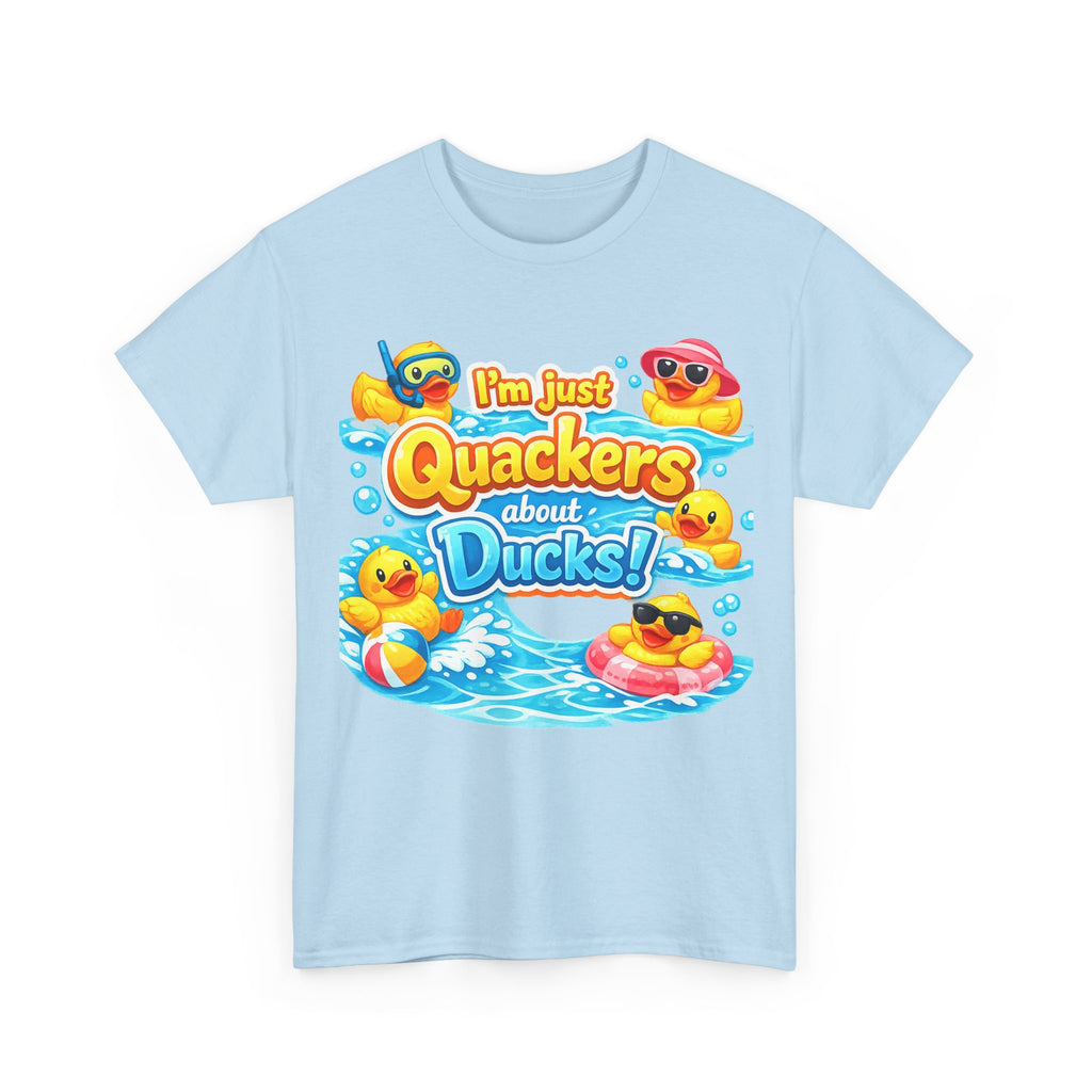 I'm Just Quackers About Ducks! Cute Rubber Duck Pool Tee