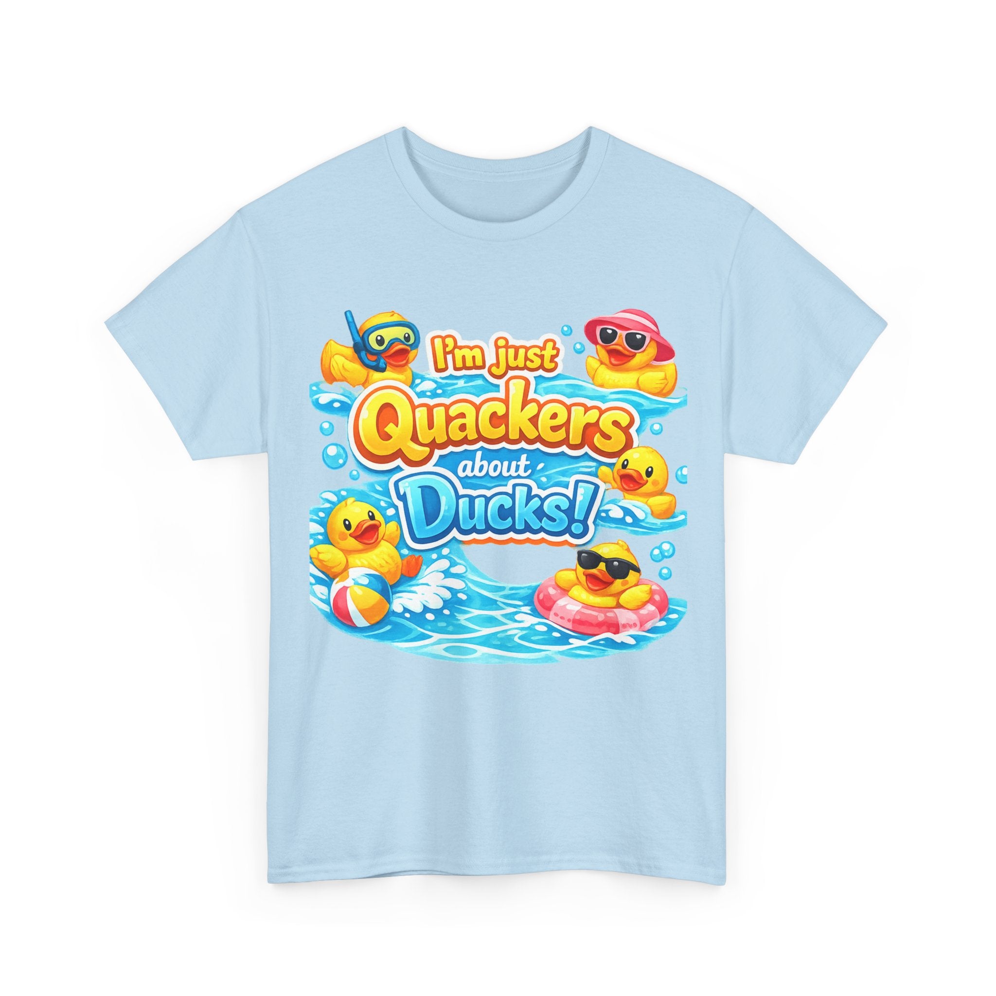 I'm Just Quackers About Ducks! Cute Rubber Duck Pool Tee