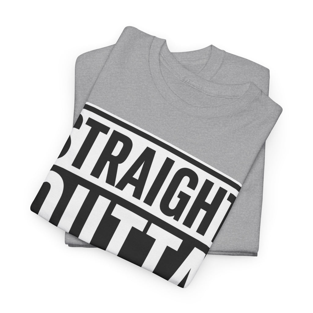 Straight Outta Time T-Shirt — Funny Retro Text Tee