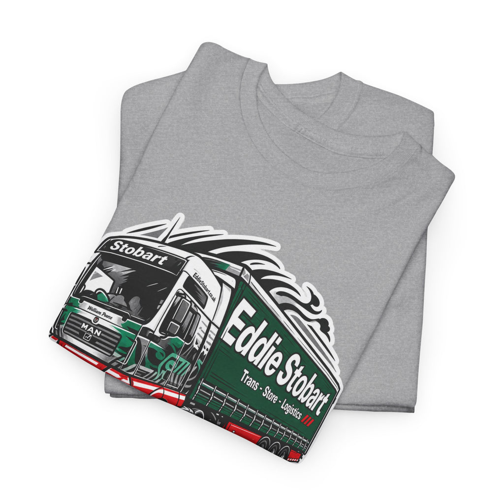 Eddie Stobart Truck Graphic Tee — Vintage Lorry Driver T‑Shirt