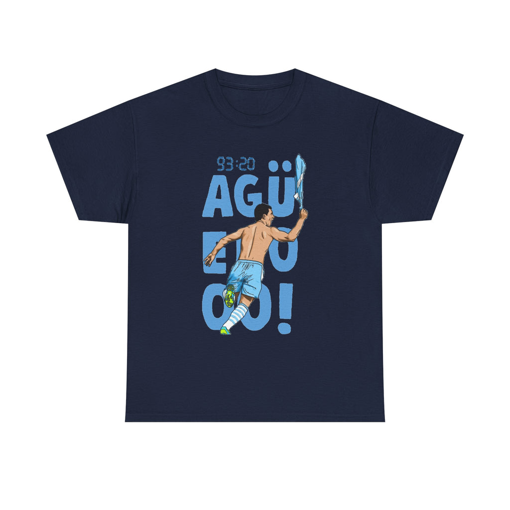 Agüerooo! 93:20 Goal Celebration Cotton T-Shirt