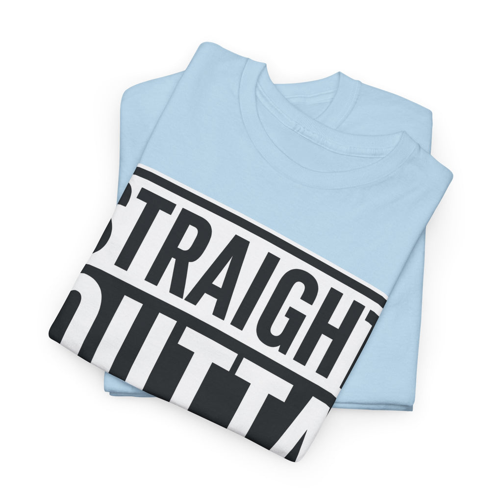 Straight Outta My Mind T‑Shirt — Funny Graphic Tee for Casual Wear