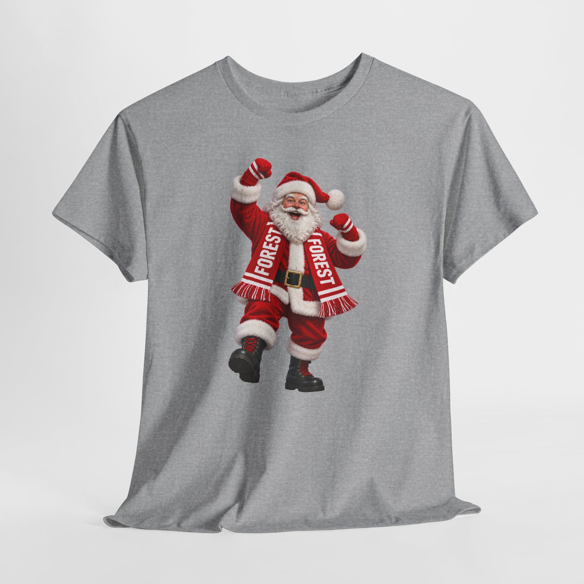 Nottingham Forest Santa Claus Dancing T‑Shirt — Vintage Christmas Holiday Tee