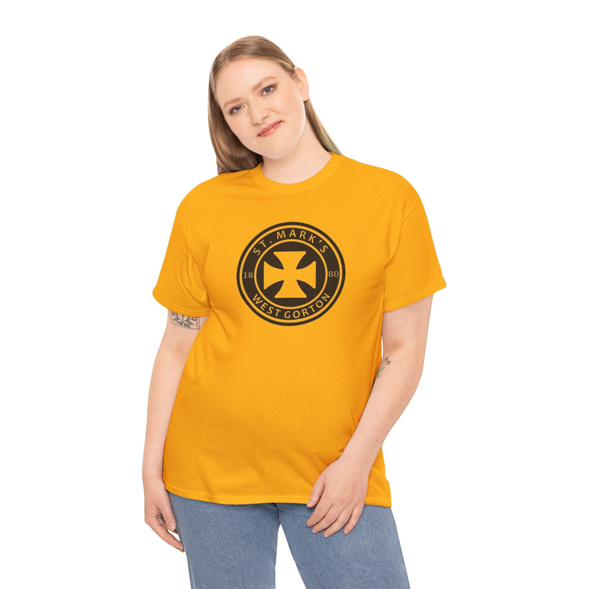 St. Mark’s West Gorton ( Manchester City ) Crest Tee