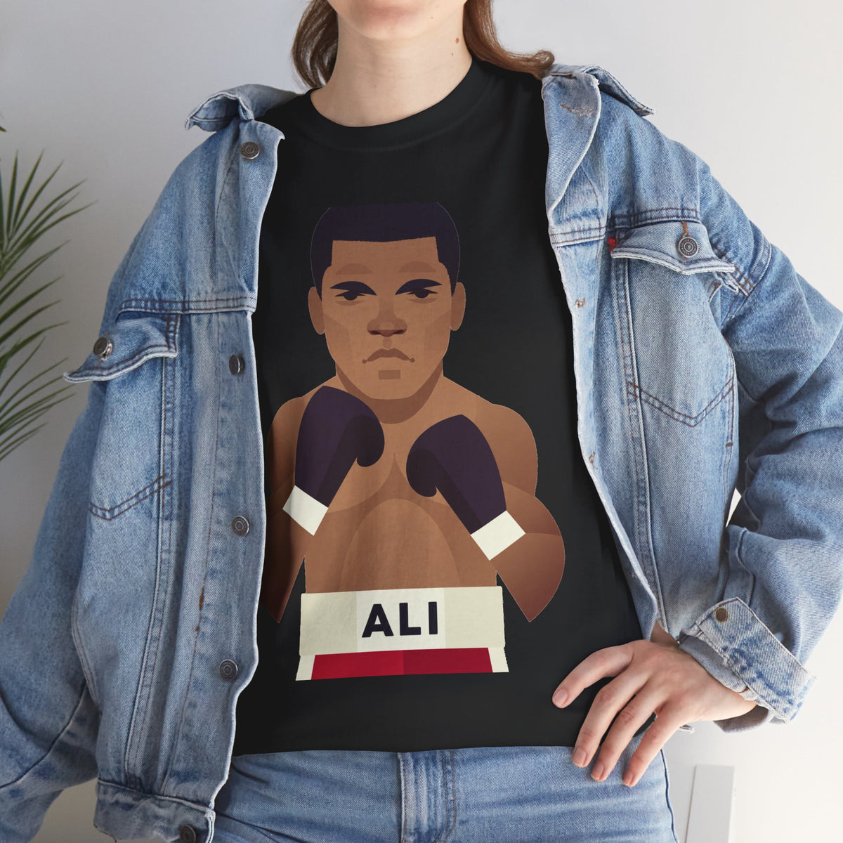 Muhammad Ali Boxing Champion Cotton T-Shirt