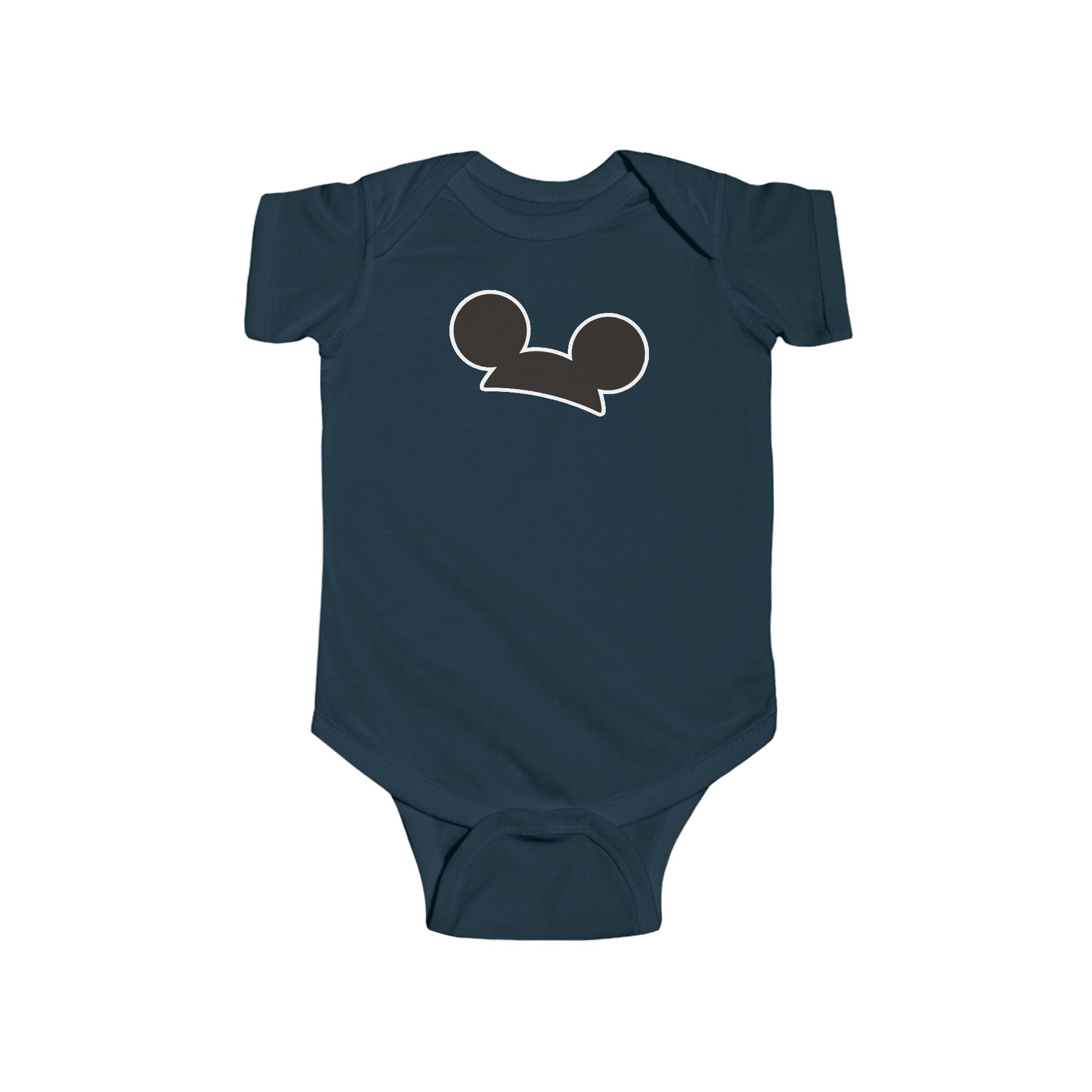 Mickey Ears Inspired Infant Fine Jersey Bodysuit