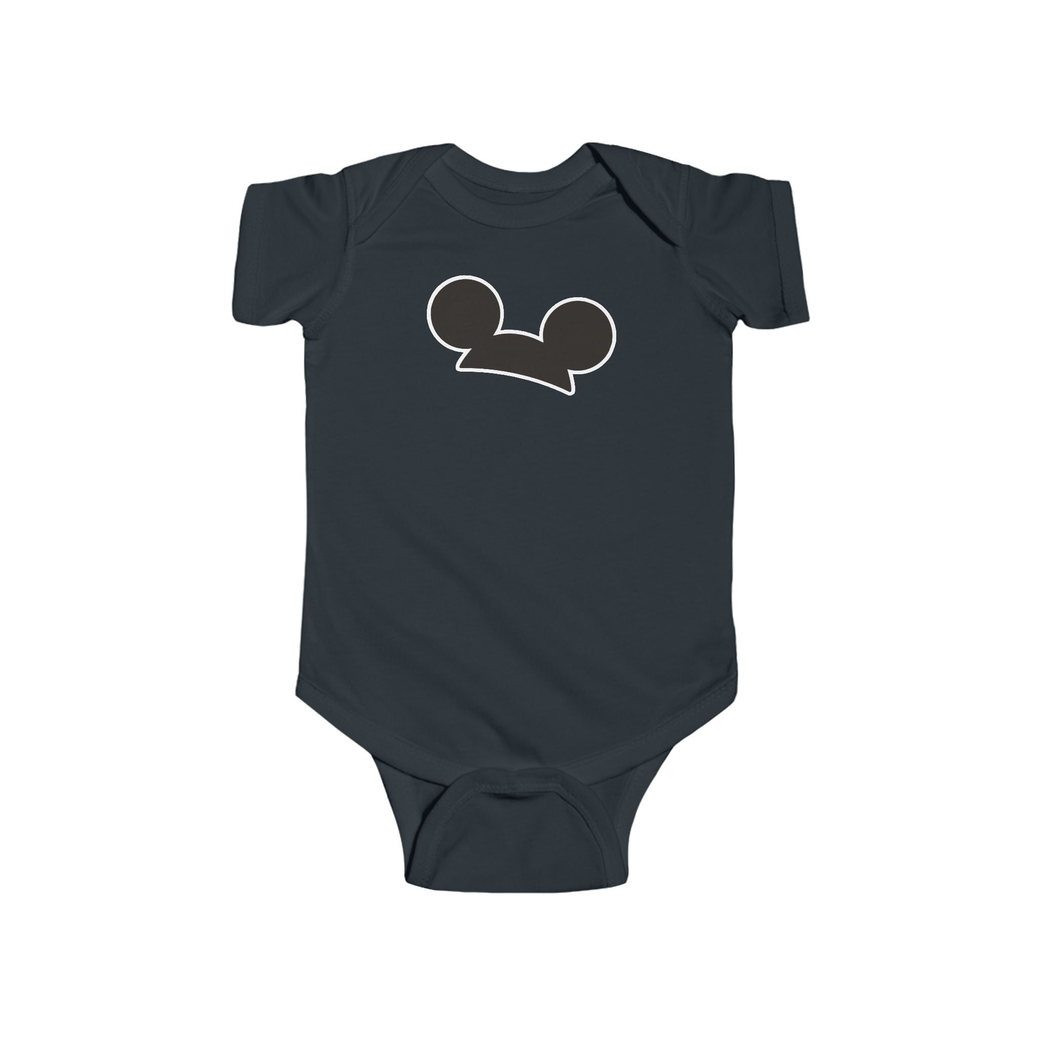 Mickey Ears Inspired Infant Fine Jersey Bodysuit