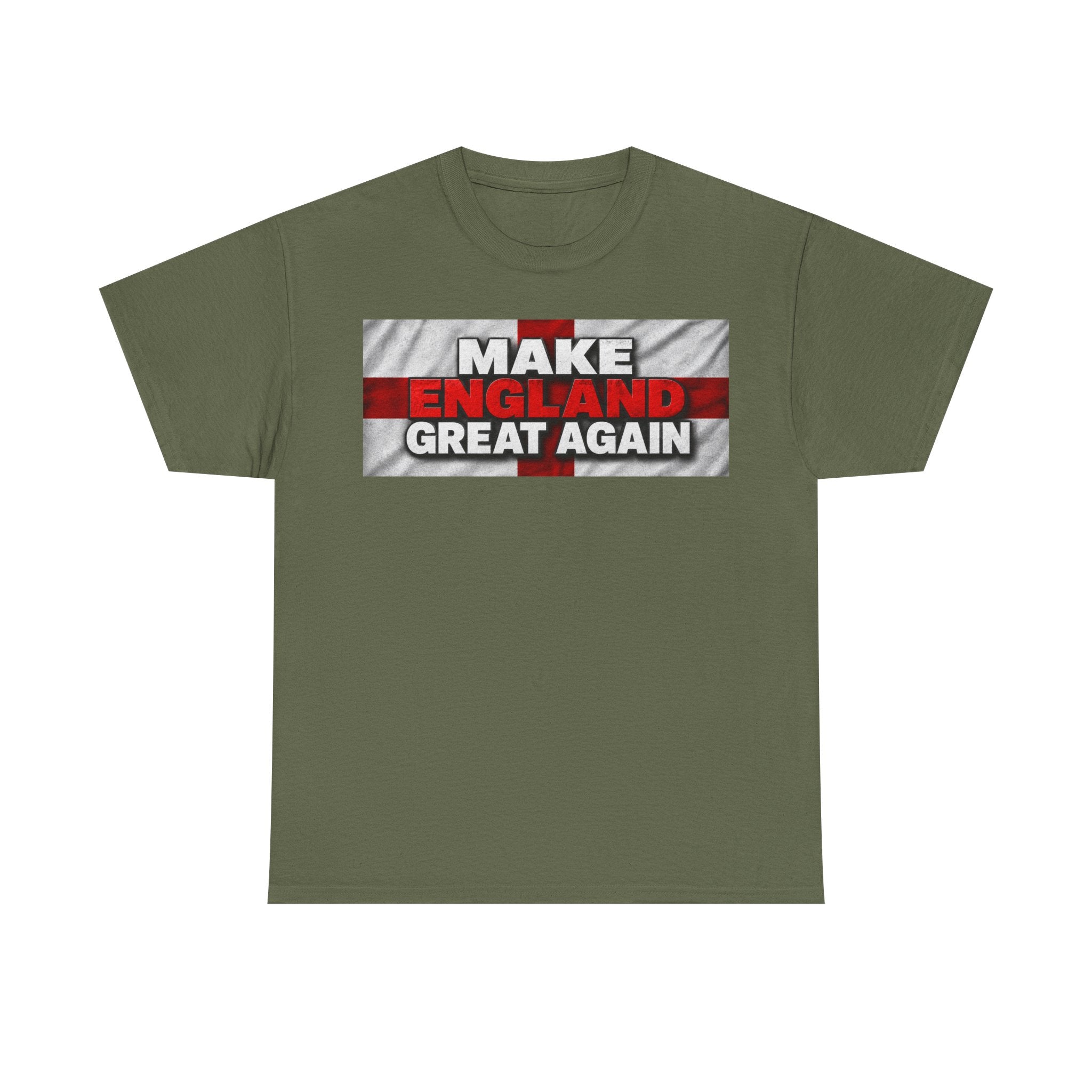 Make England Great Again T-Shirt — Patriotic England Flag Tee