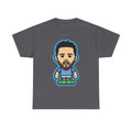 Bernardo Silva Manchester City Legend Graphic Tee — Player Cartoon Front & Tribute Poster Back
