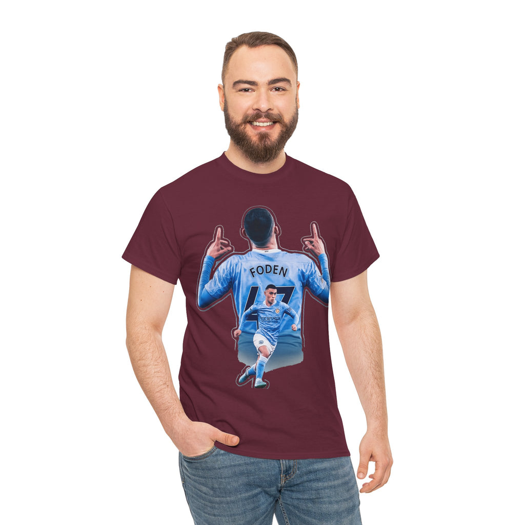 Phil Foden Soccer Fan T‑Shirt – Manchester City Jersey Graphic Tee