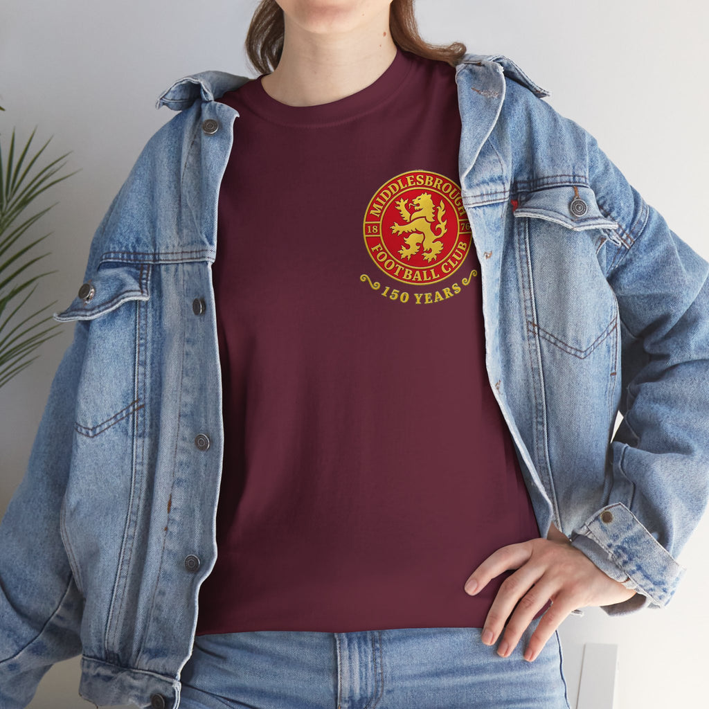 Middlesbrough 150th Crest Cotton T-Shirt