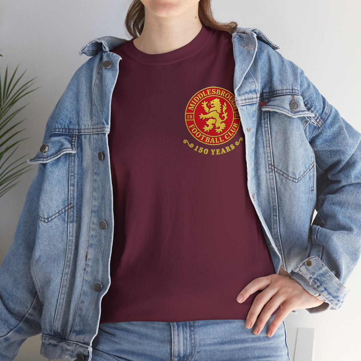 Middlesbrough 150th Crest Cotton T-Shirt