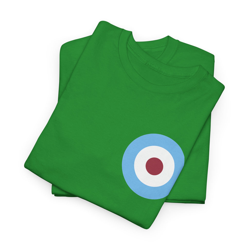 Manchester City Inspired Target Roundel Cotton T-Shirt