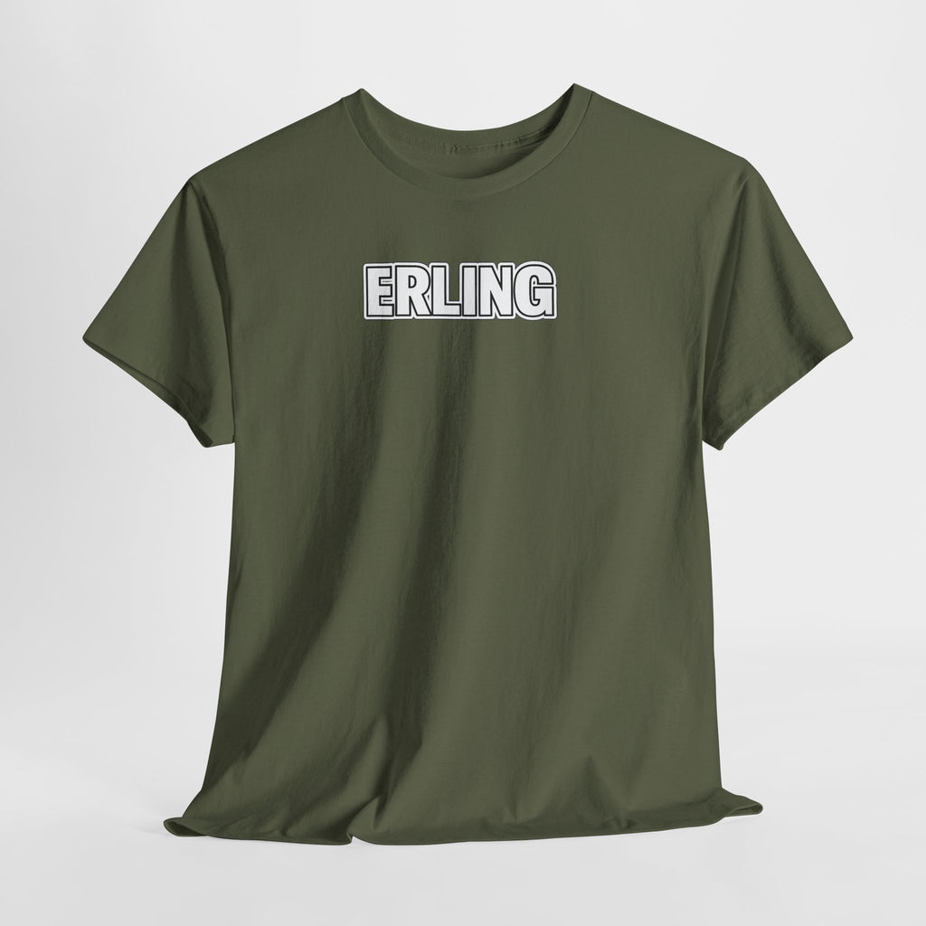 Erling Haaland Name Tee — Personalized Minimalist T-Shirt