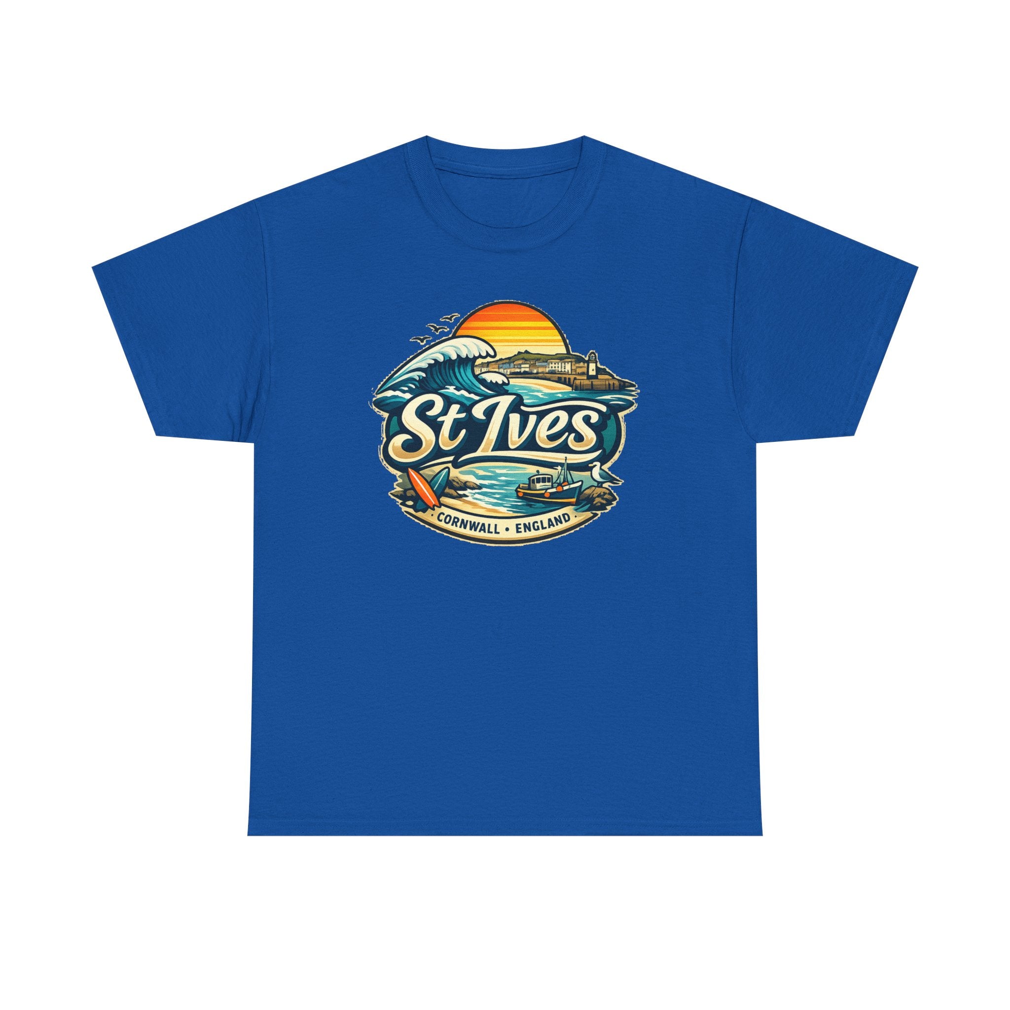 St Ives Cornwall Vintage Surf Tee