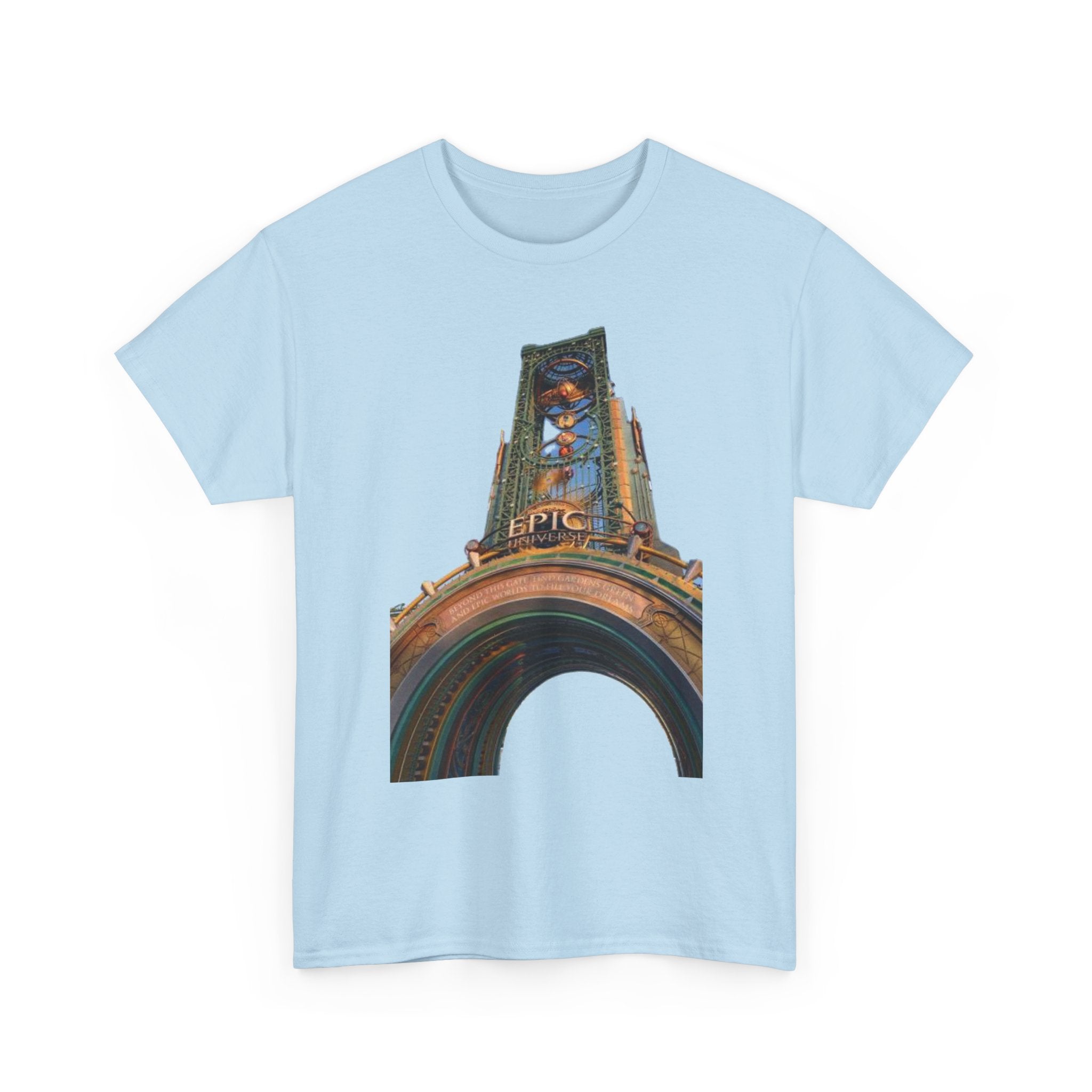 Epci Universe Vintage Theater Arch Graphic Tee — 'Epic' Retro Marquee T-Shirt