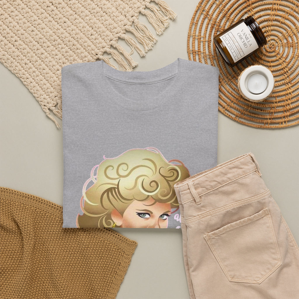 Retro Glam T‑Shirt — 'Tell Me About It, Stud' Vintage Pop Art Tee