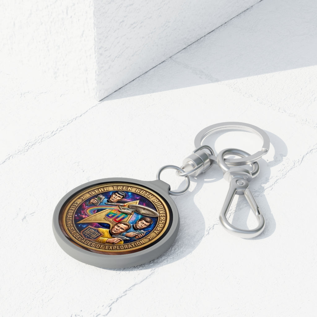 Star Trek 60th Anniversary Keyring Tag — Limited Edition Commemorative Keychain