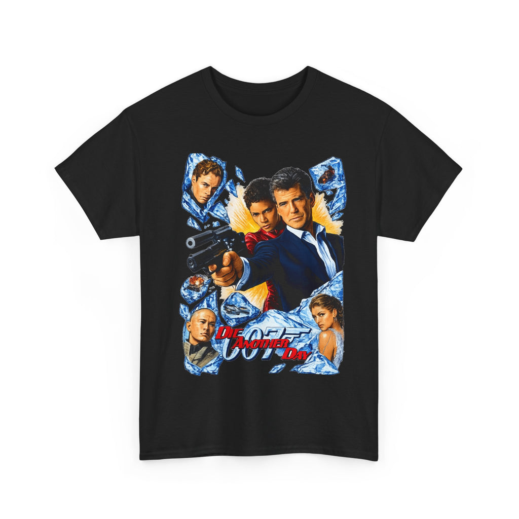 James Bond 007 Die Another Day Movie Poster Tee — Classic Spy Film Graphic T-Shirt