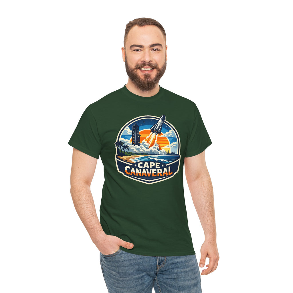Cape Canaveral Rocket Launch T-Shirt