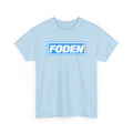 Foden Logo Tee — Blue Box Graphic T-Shirt