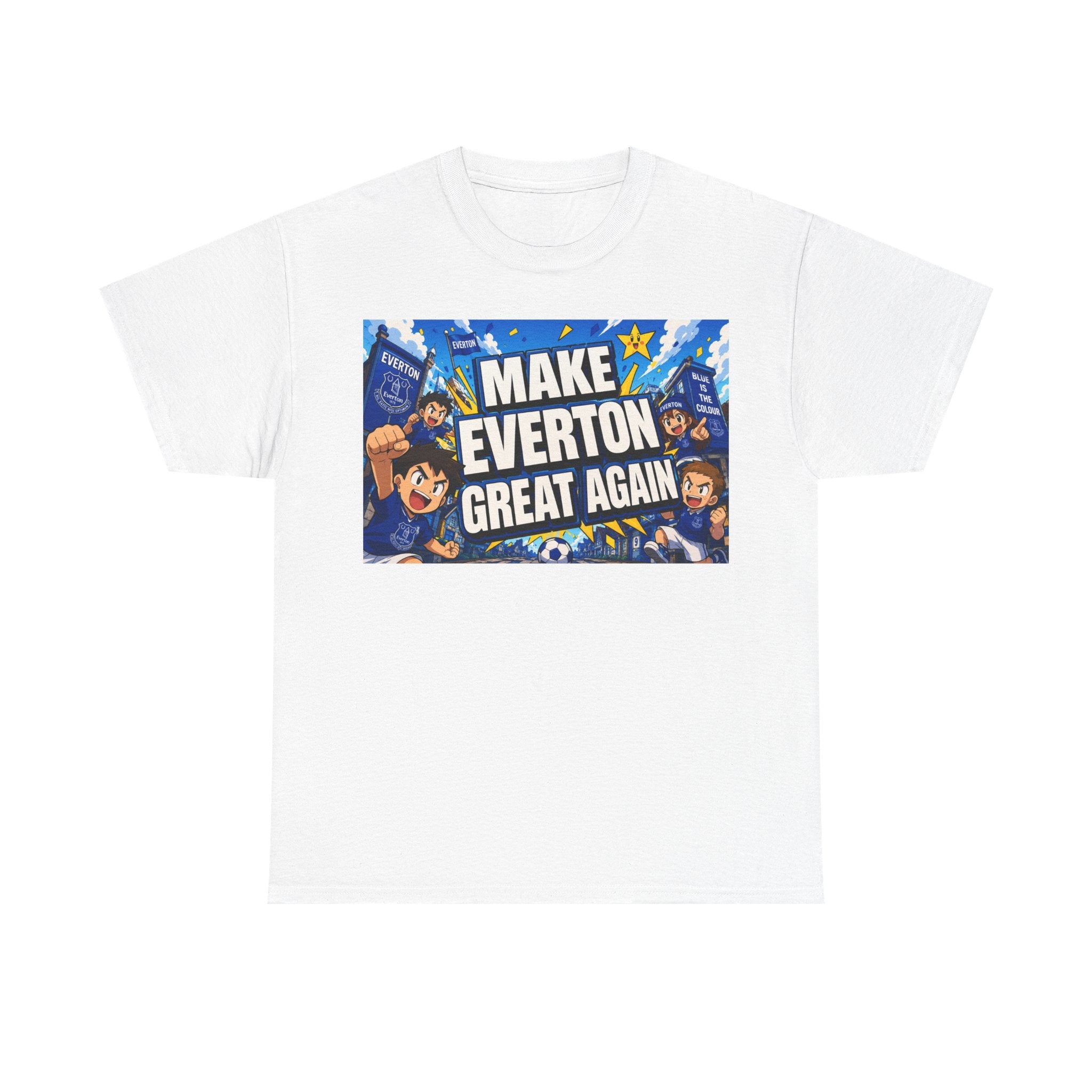 Everton Fan T-Shirt — "Make Everton Great Again" Football Supporter Tee