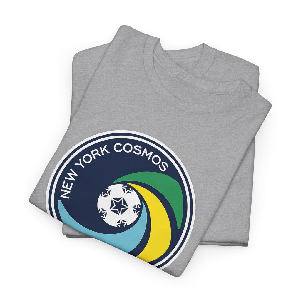 New York Cosmos Retro Logo Cotton T‑Shirt — Vintage Soccer Tee