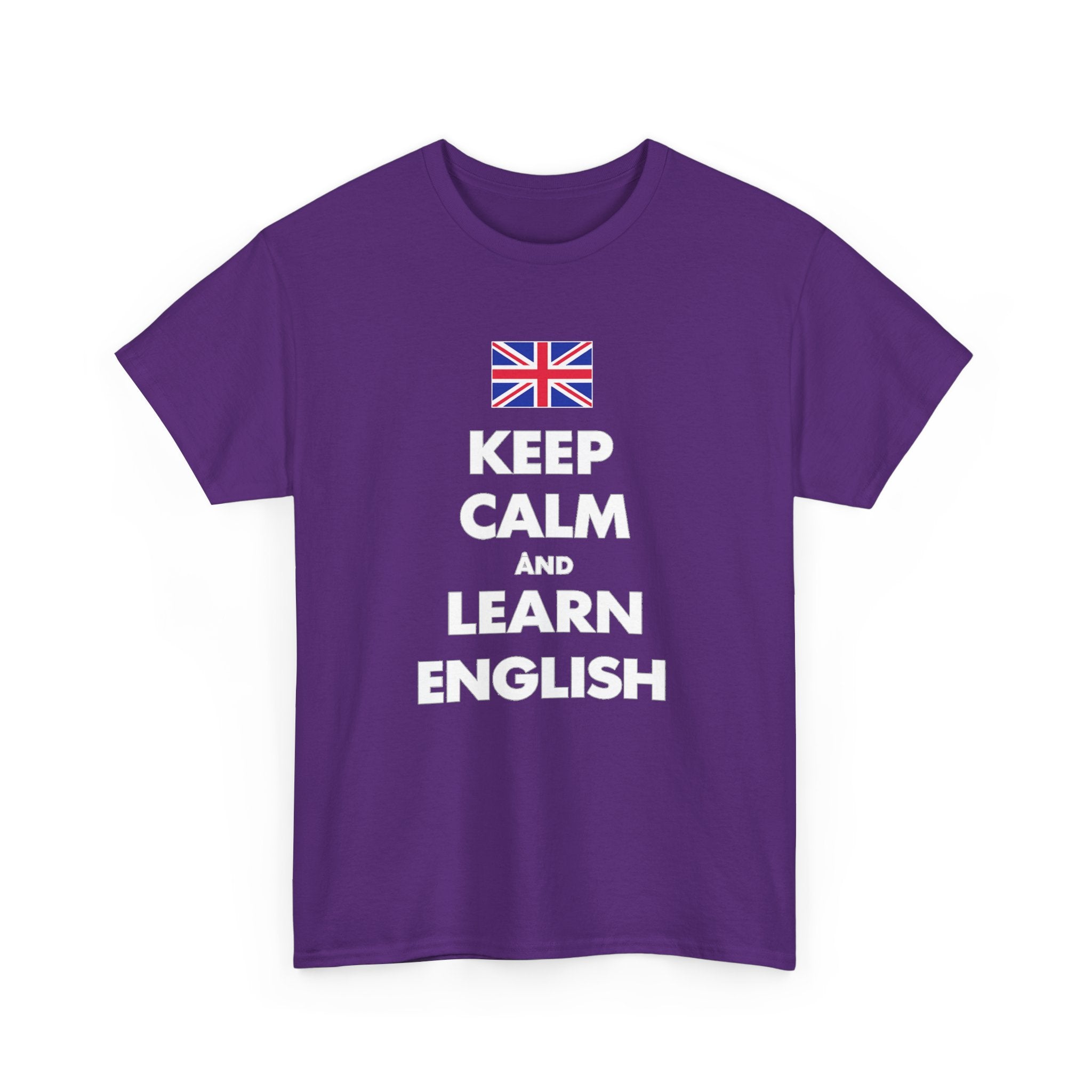 Keep Calm and Learn English T‑Shirt