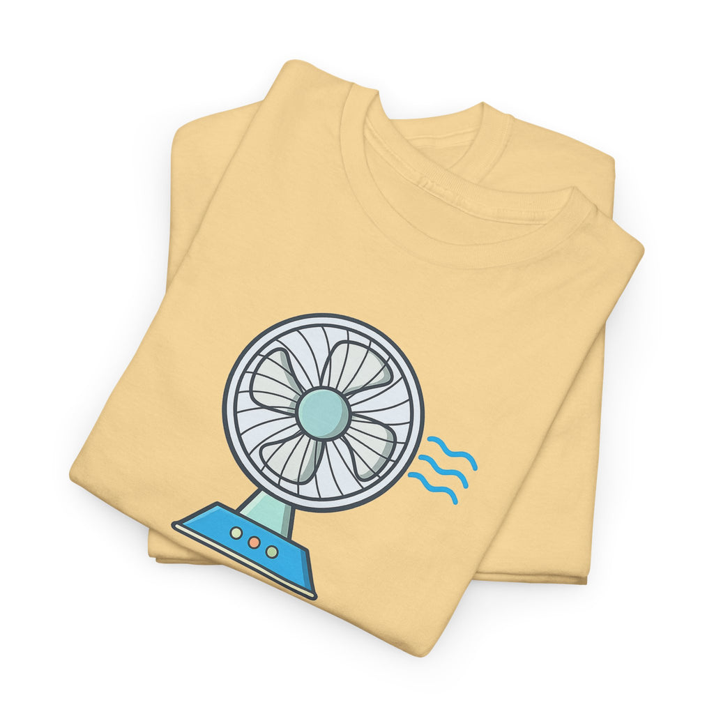 Only Fans Graphic Tee — Cute Fan Illustration Novelty T-Shirt
