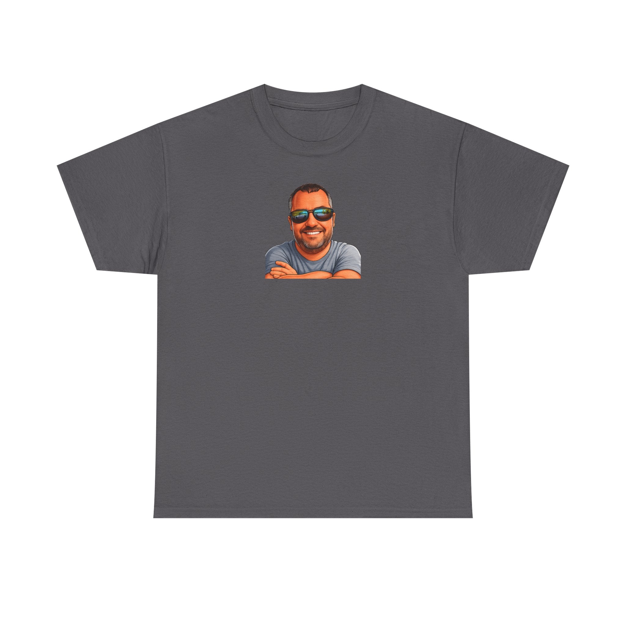 Graphic Tee — "E.T. Phoned Home" Smiling Guy Retro Design