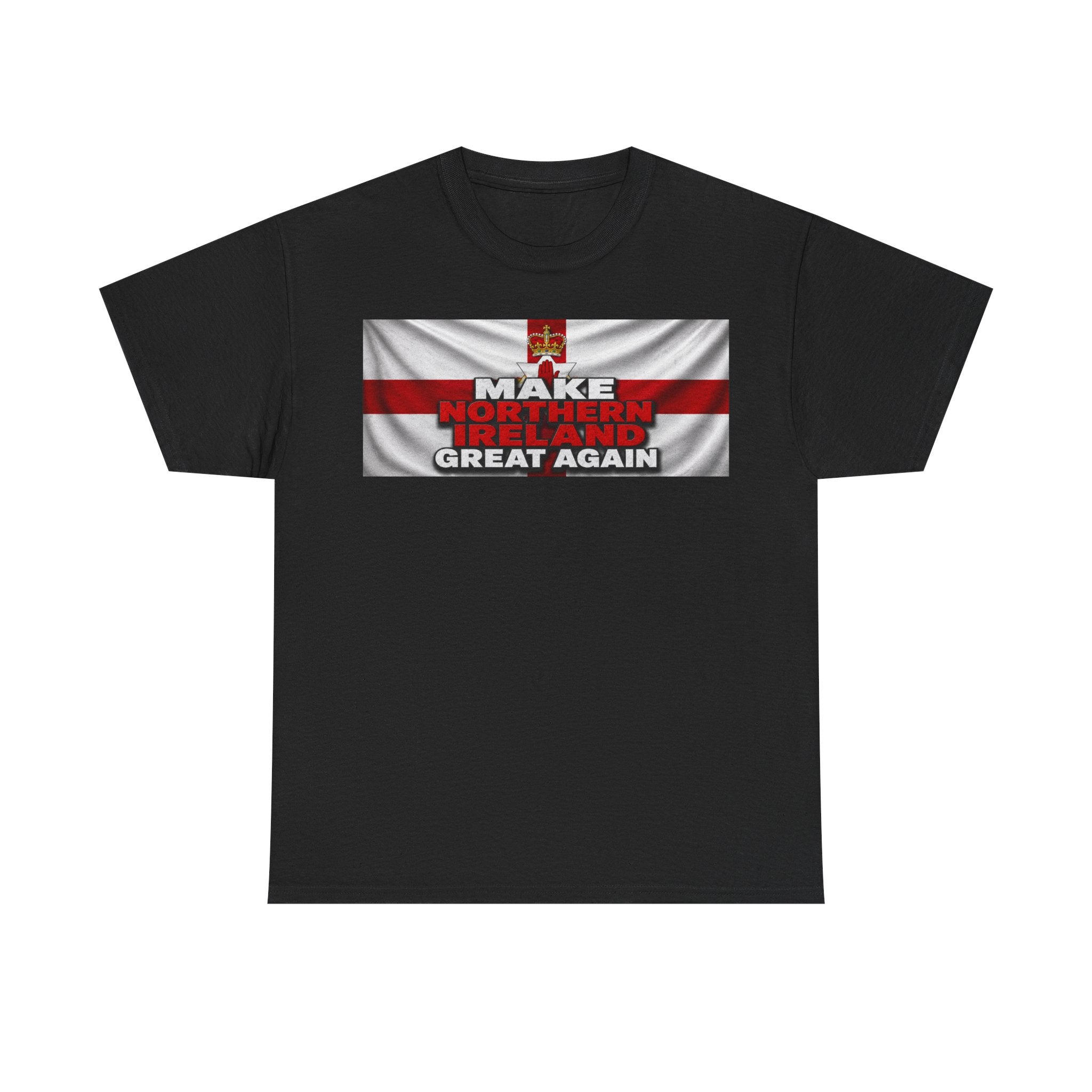 Northern Ireland Collage Tee — "Make Northern Ireland Great Again" Graphic T-Shirt