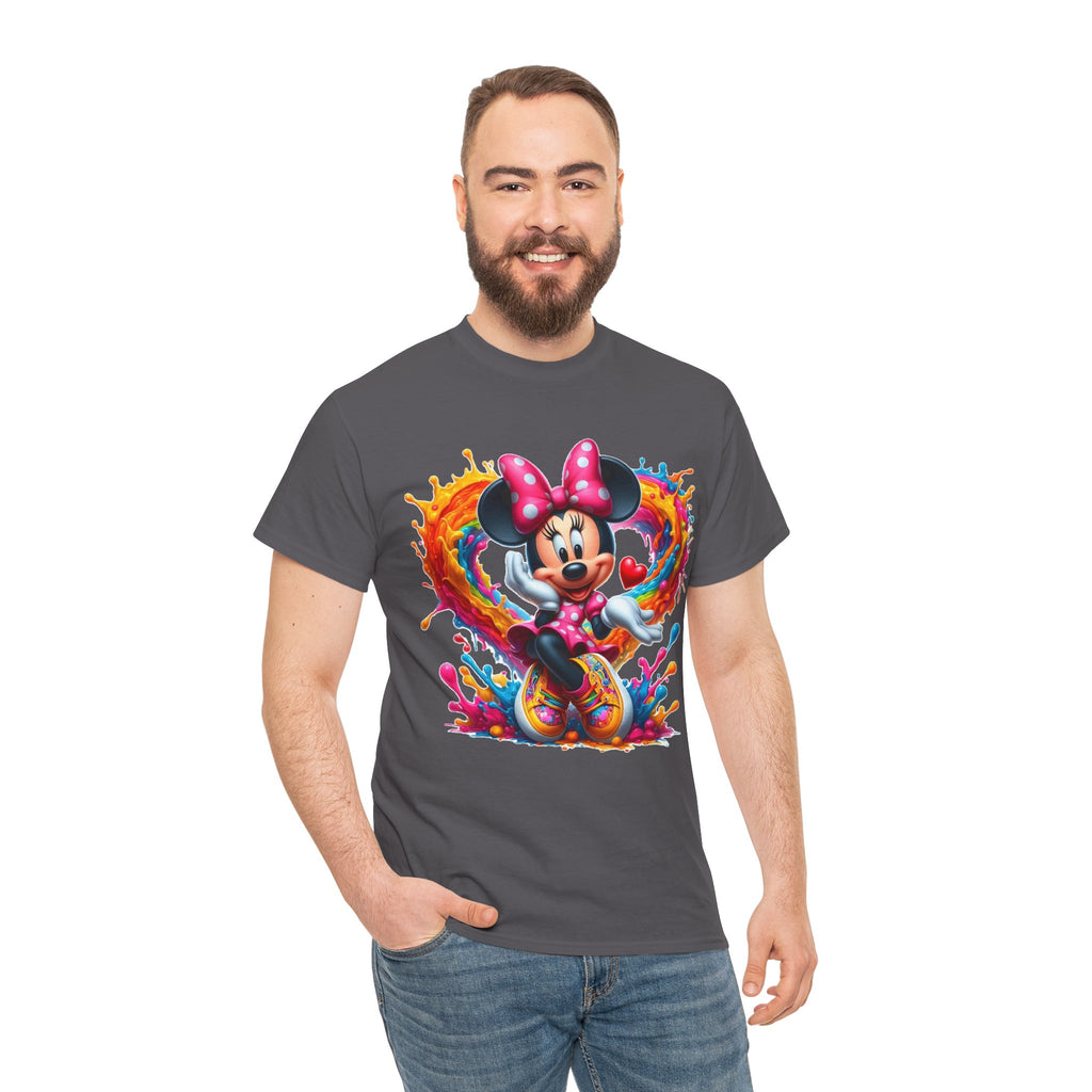 Minnie Mouse Unofficial Color Splash T‑Shirt