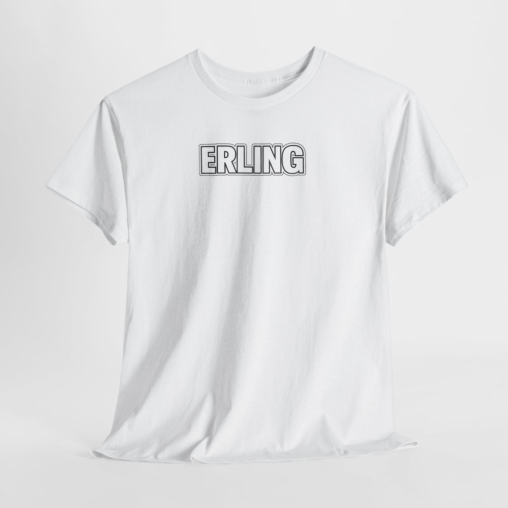 Erling Haaland Name Tee — Personalized Minimalist T-Shirt