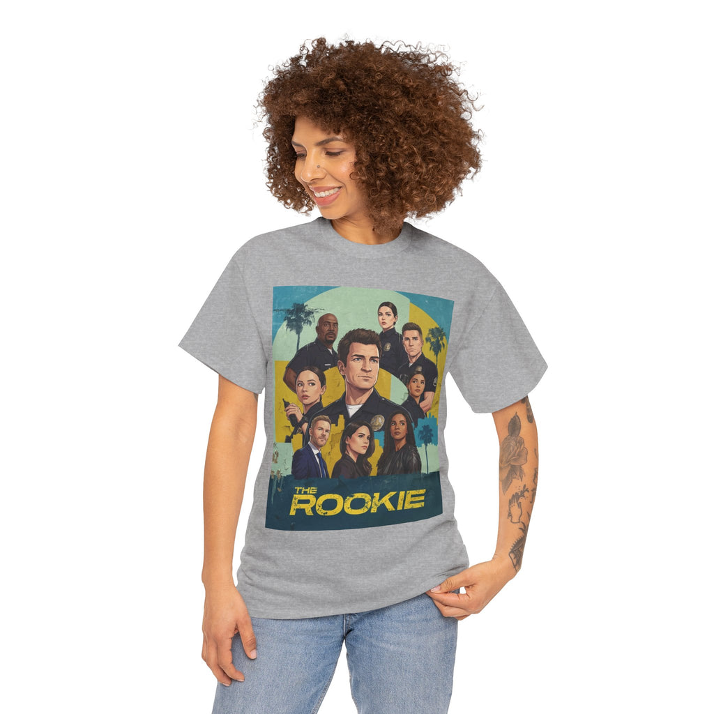 The Rookie TV Cast Graphic Tee — Vintage Poster Style Shirt