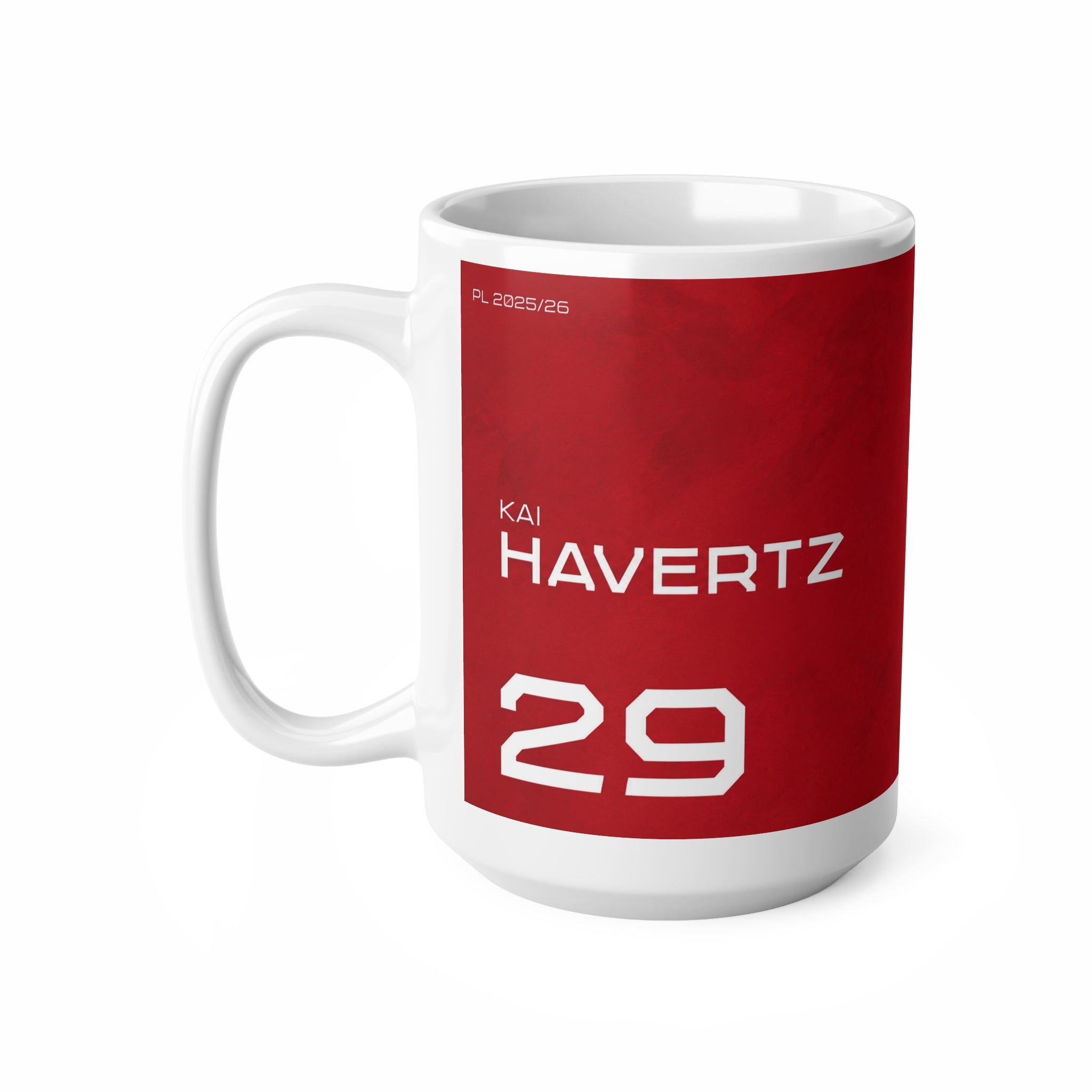 Kai Havertz Arsenal Premier League Champions Ceramic Mug (11oz, 15oz)