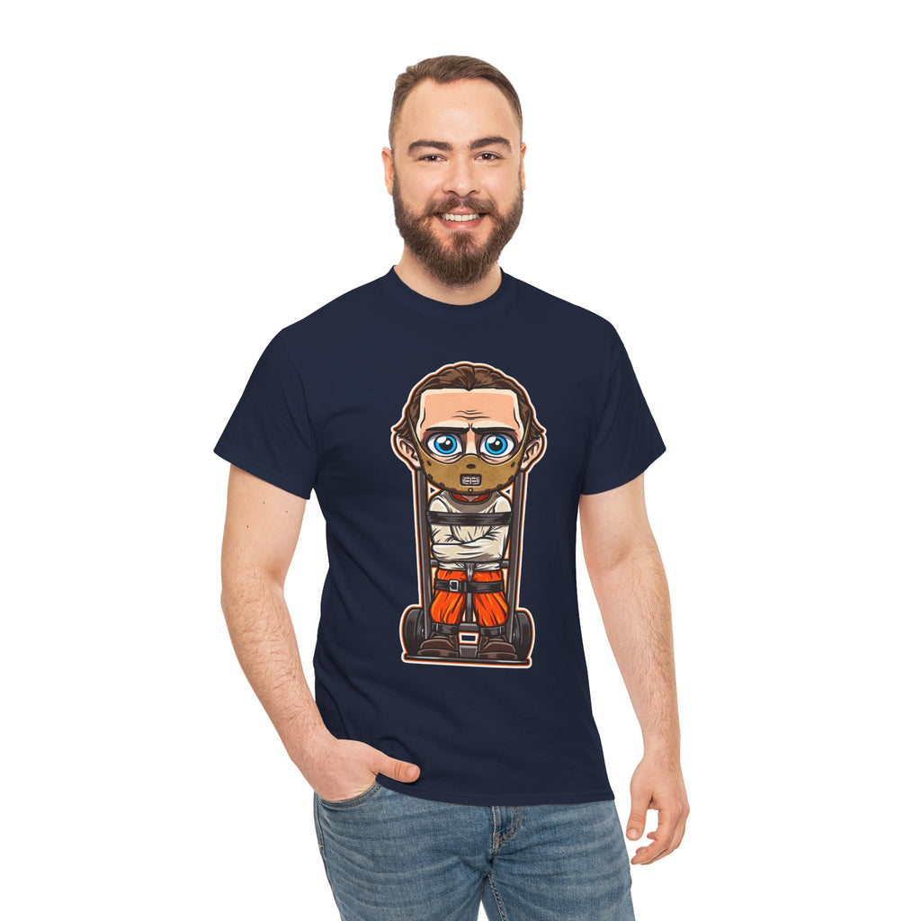 Chibi Prisoner Character Tee — Cute Cartoon Inmate Graphic T-Shirt