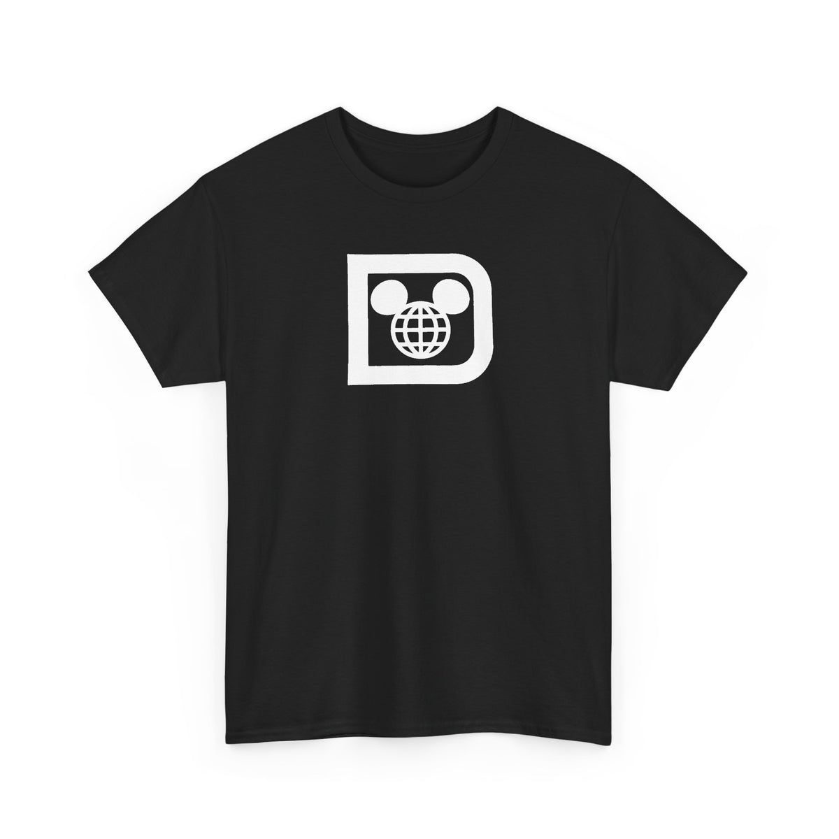 Retro Disney "D" Inspired Unisex Heavy Cotton Tee