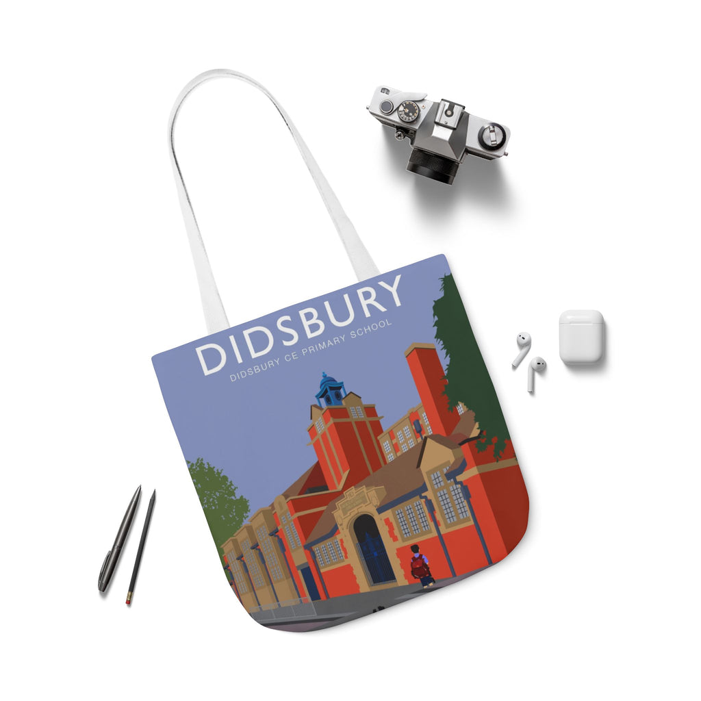 Elm Grove Didsbury C of E Primary School Vintage Travel Canvas Tote Bag